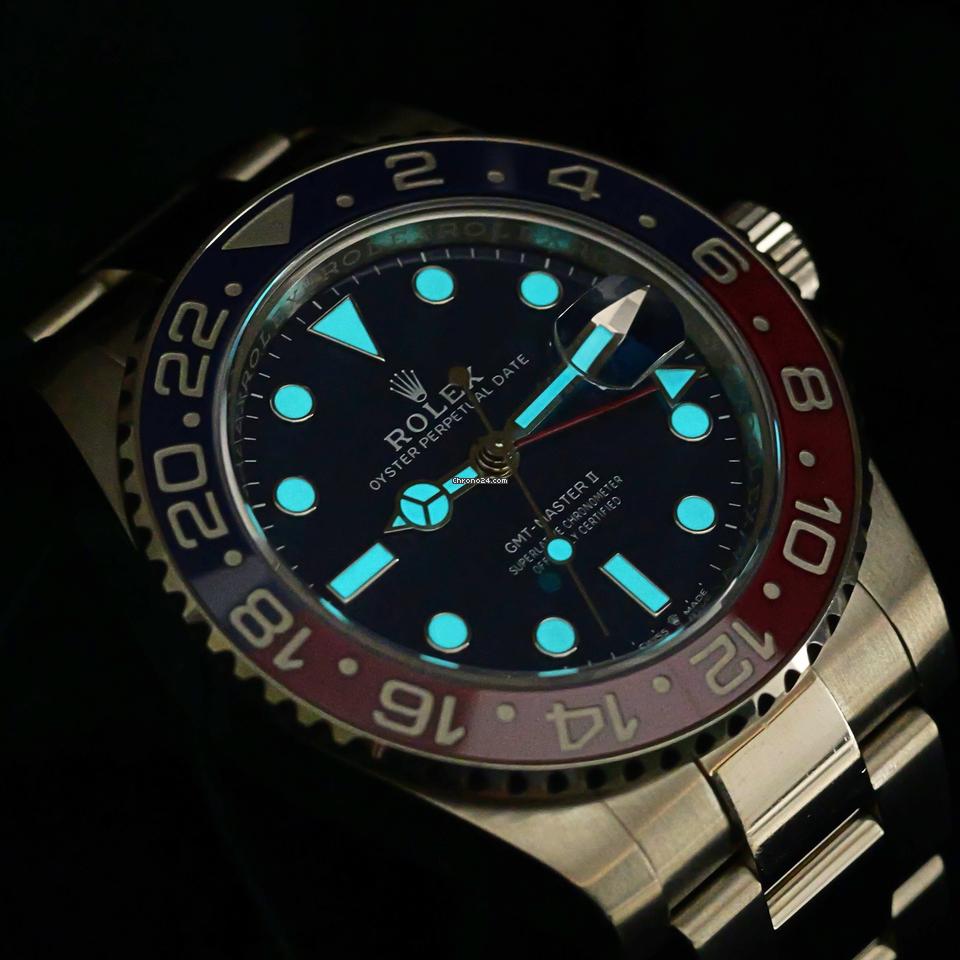 Rolex | GMT-Master II | 126719BLRO | White gold | 40 mm | White gold | Blue | Automatic