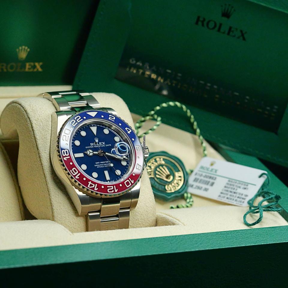 Rolex | GMT-Master II | 126719BLRO | White gold | 40 mm | White gold | Blue | Automatic