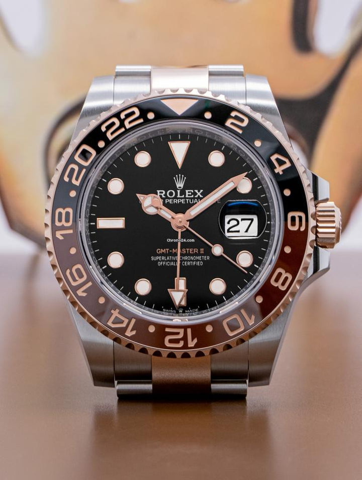 Rolex | GMT-Master II | 126711CHNR | Steel | 40 mm | Yellow gold | Black | Automatic