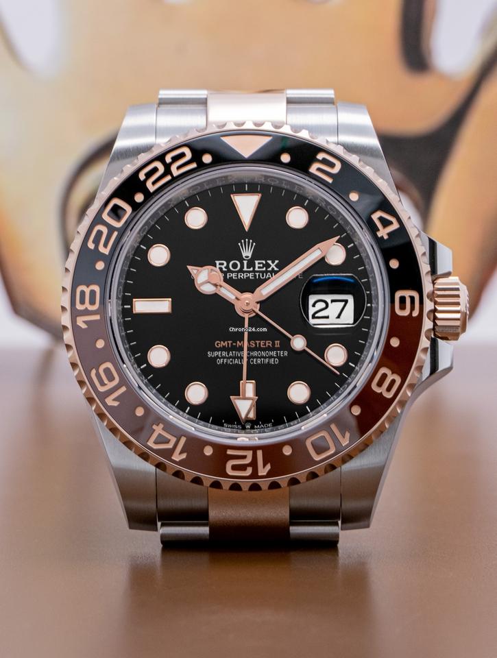 Rolex | GMT-Master II | 126711CHNR | Steel | 40 mm | Yellow gold | Black | Automatic