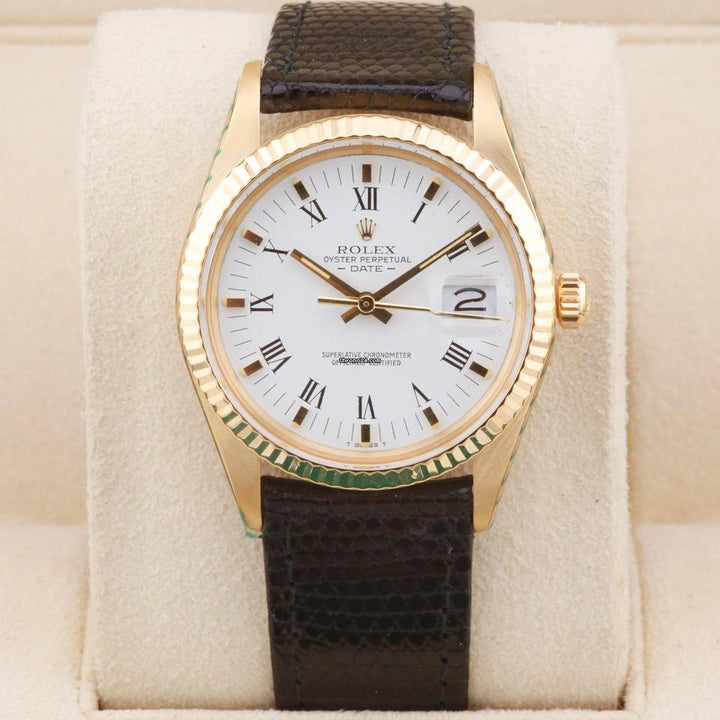 Rolex | Oyster Perpetual | 15038 | Yellow gold | 34 mm | Automatic