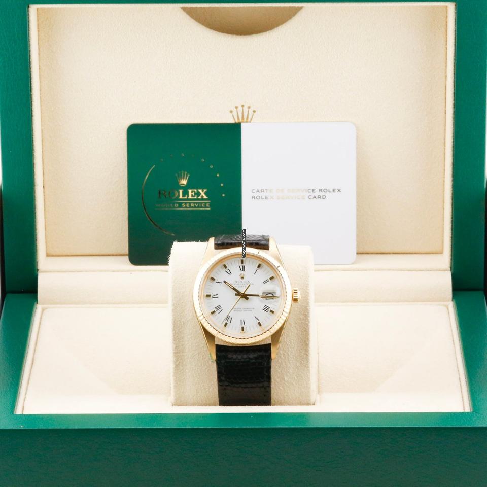Rolex | Oyster Perpetual | 15038 | Yellow gold | 34 mm | Automatic