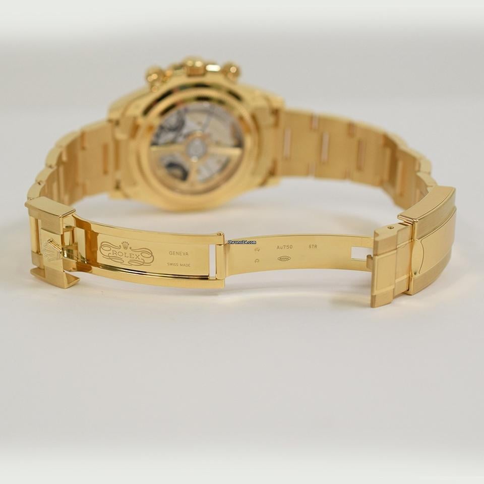 Rolex | Daytona | 126528LN | Yellow gold | 40 mm | Yellow gold | Black | Automatic