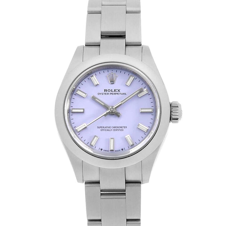 Rolexoyster perpetual 28 276200 lavender Random Number unused Women