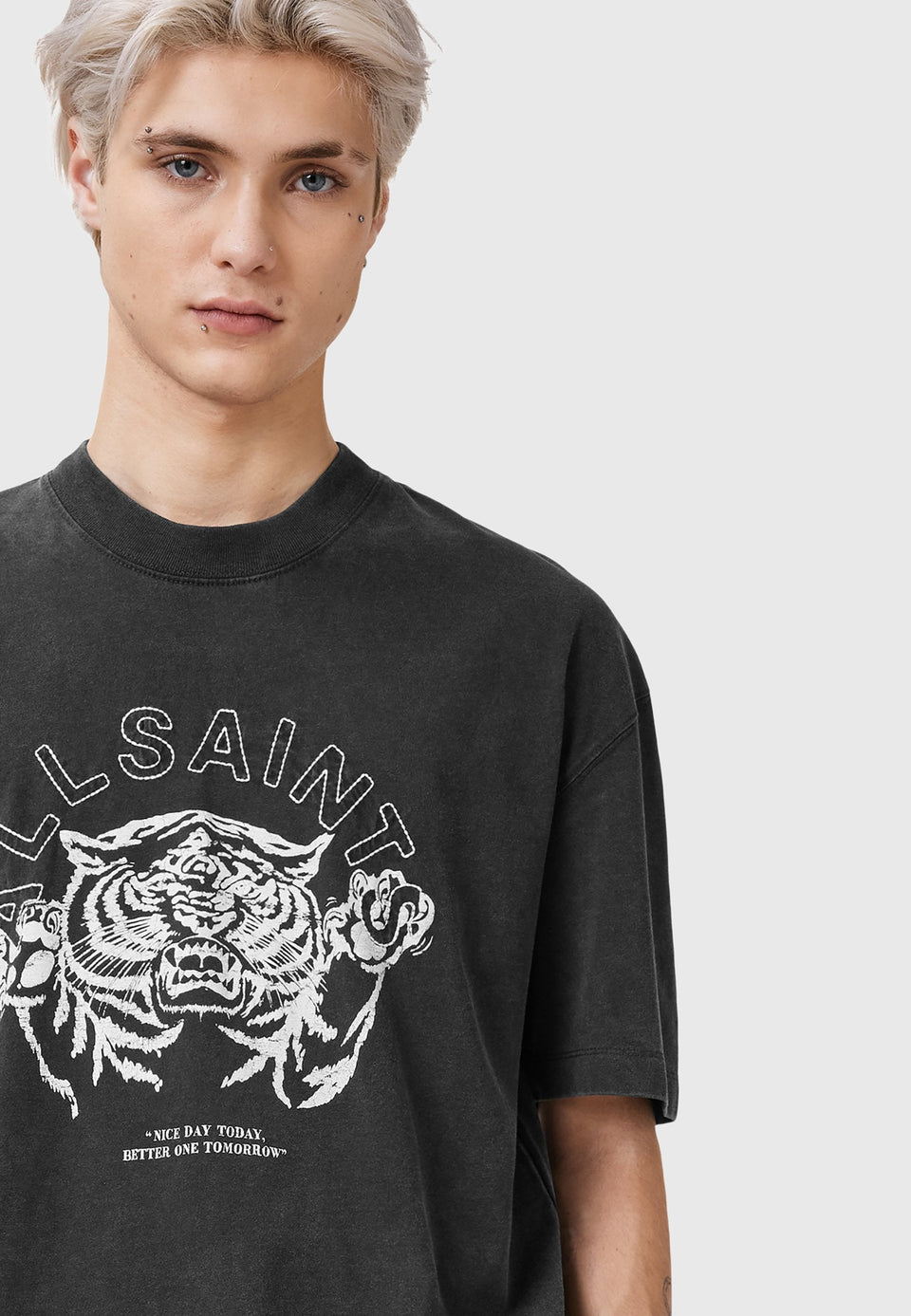 BETTER DAYS Print T-Shirt Black