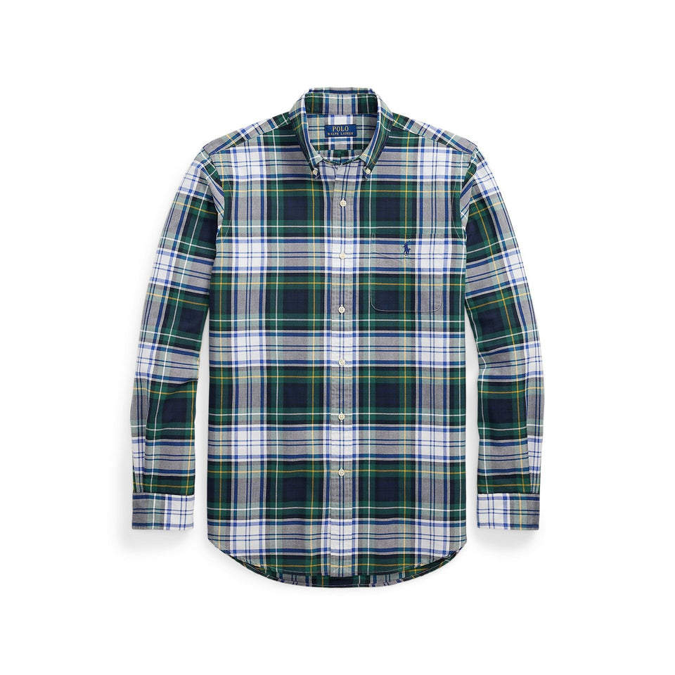 Check Oxford Long Sleeve Shirt