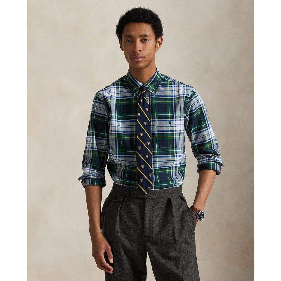 Check Oxford Long Sleeve Shirt
