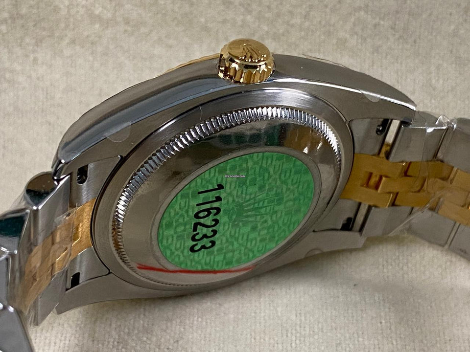 Rolex | Datejust | 116233 | Gold/Steel | 36 mm | Gold/Steel | White | Automatic
