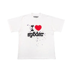 SP5DER I Heart Sp5der T-Shirt White