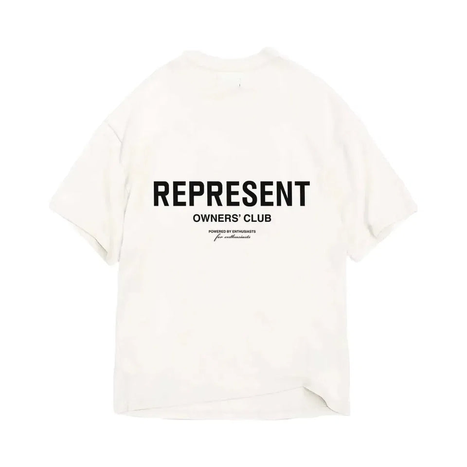 Represent Owners Club T-Shirt Flat White