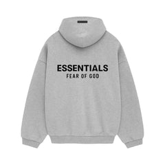 Essentials Fear Of God Essentials Fleece Hoodie Light Heather Gray Fw24