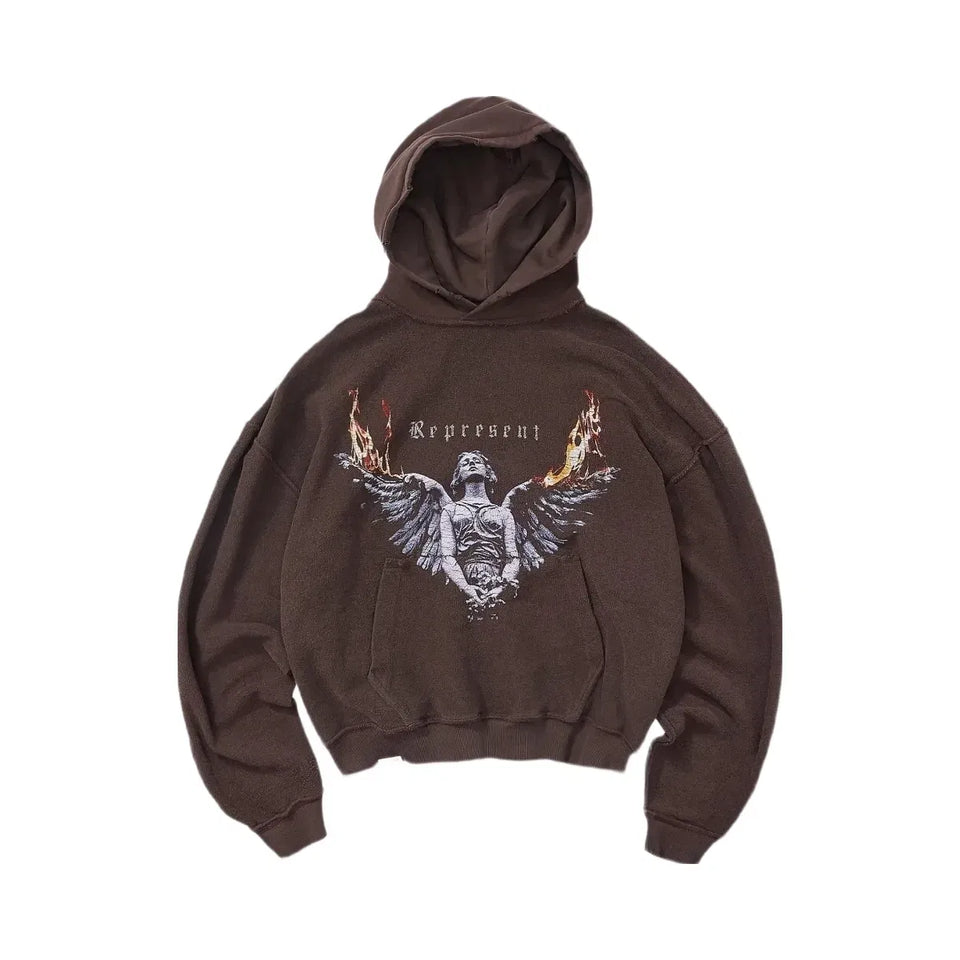 Represent Reversible Living Legacy Tour Hoodie Nero