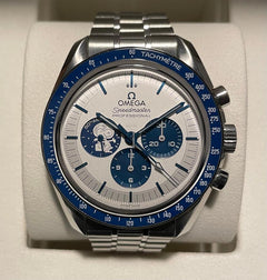 Omega Speedmaster Professional Moonwatch'Silver Snoopy Award' NEW Complete Set +Bracelet & Stickers | 50th Anniversary Ed