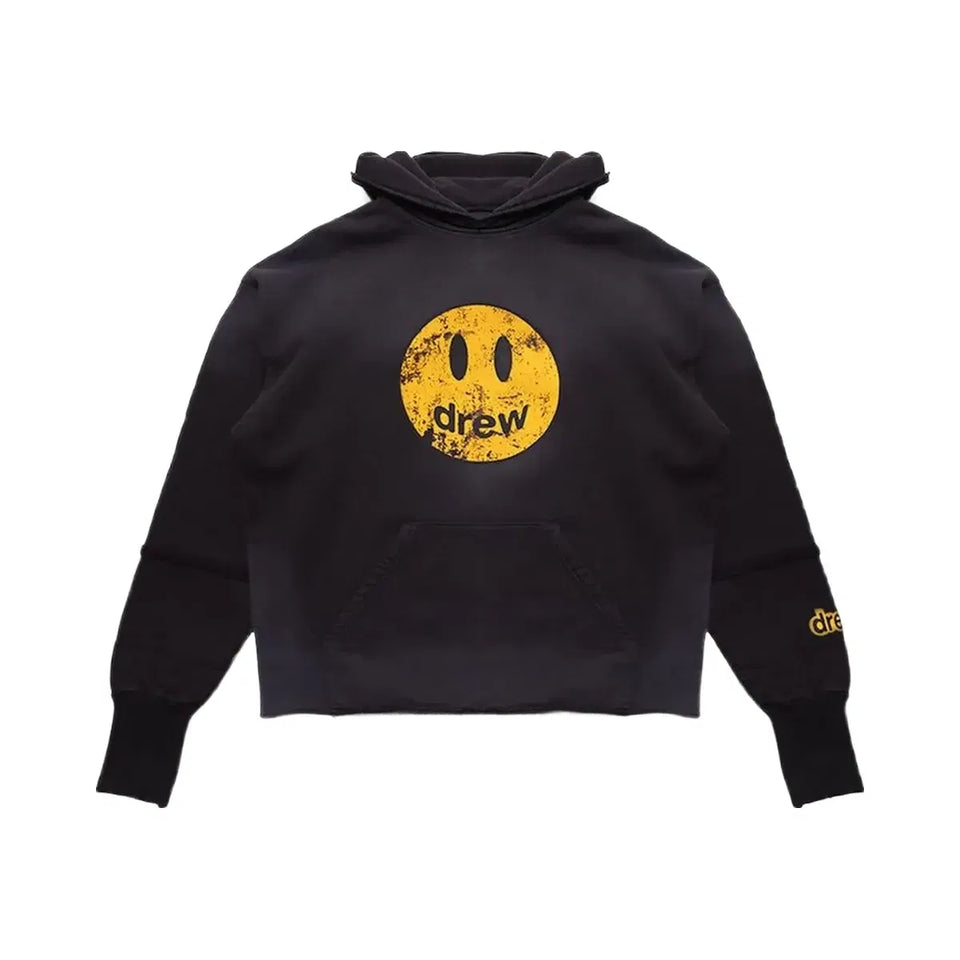 Drew House Deconstructed Mascot Hoodie Faded Black/Yellow