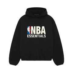 Essentials Fear Of God Essentials X Nba Black Hoodie