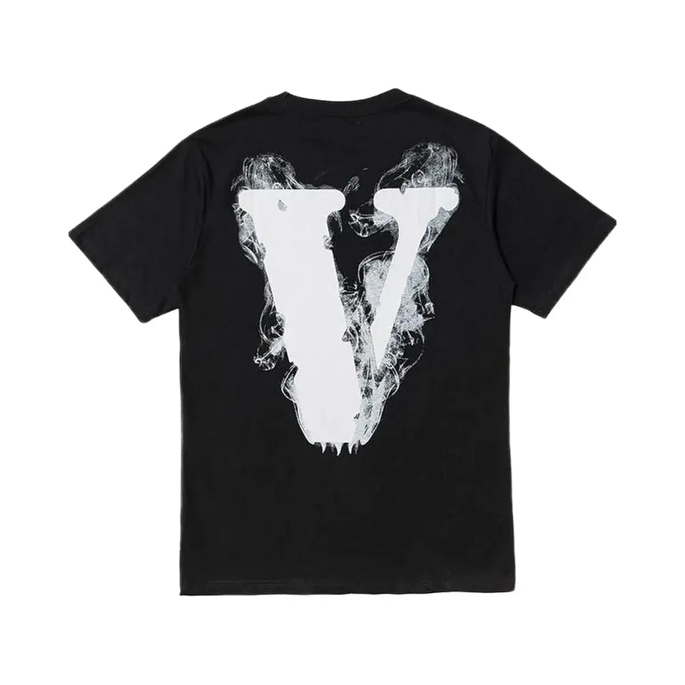 Vlone Pop Smoke Angel T-Shirt Black/White