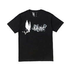 Vlone Pop Smoke Angel T-Shirt Black/White