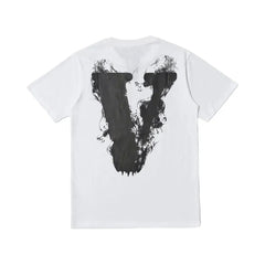 Vlone Pop Smoke Angel T-Shirt White/Black