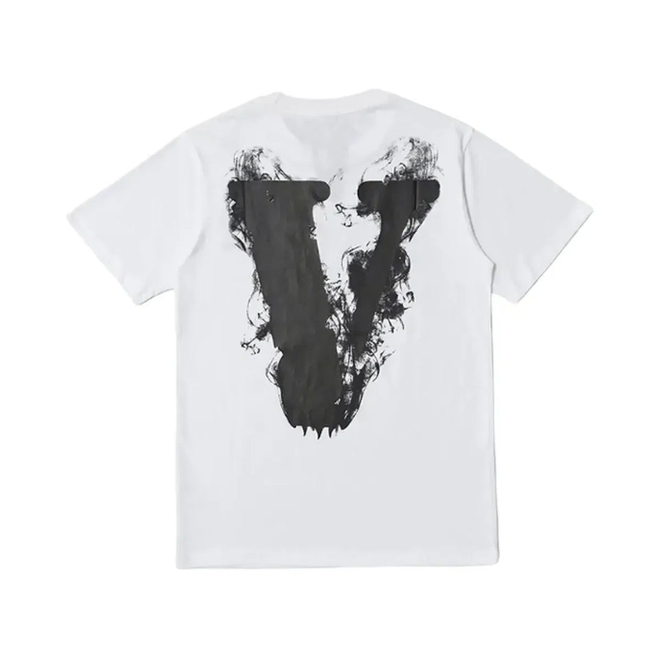 Vlone Pop Smoke Angel T-Shirt White/Black