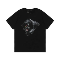 Vlone Black V Panther T-shirt BLACK