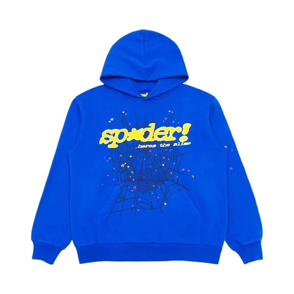 SP5DER Tc Hoodie Blue