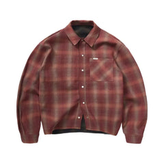 Represent Bonded Reversible Check Shirt Nero