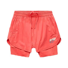 Represent 247 Hybrid 2 In 1 Short Racing Red