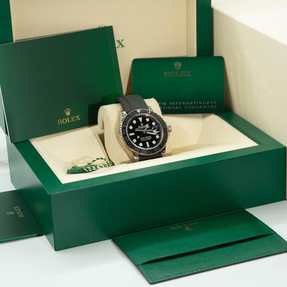 Rolex | Yacht-Master | 226659 | White gold | 42 mm | Rubber | Black | Automatic