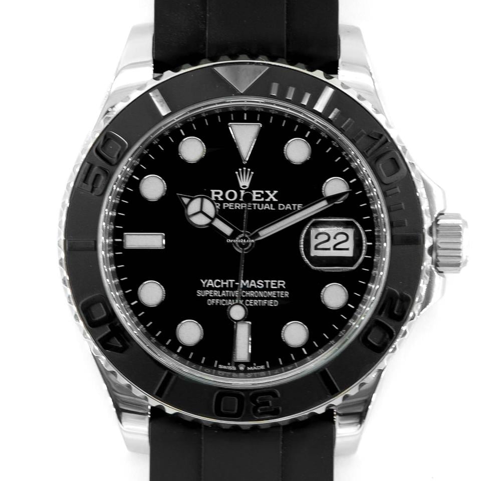 Rolex | Yacht-Master | 226659 | White gold | 42 mm | Rubber | Black | Automatic
