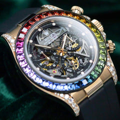 Rolex | Daytona | 116515ln | Rose gold | 40 mm | Rubber | Skeletonized | Automatic