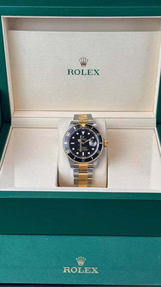 Rolex | Submariner | 16613LN | Gold/Steel | 40 mm | Gold/Steel | Black | Automatic