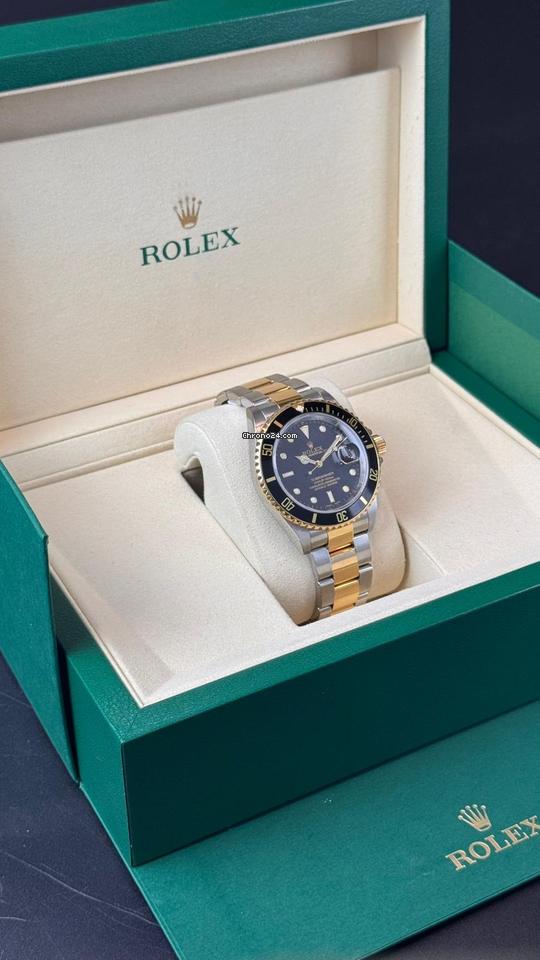 Rolex | Submariner | 16613LN | Gold/Steel | 40 mm | Gold/Steel | Black | Automatic