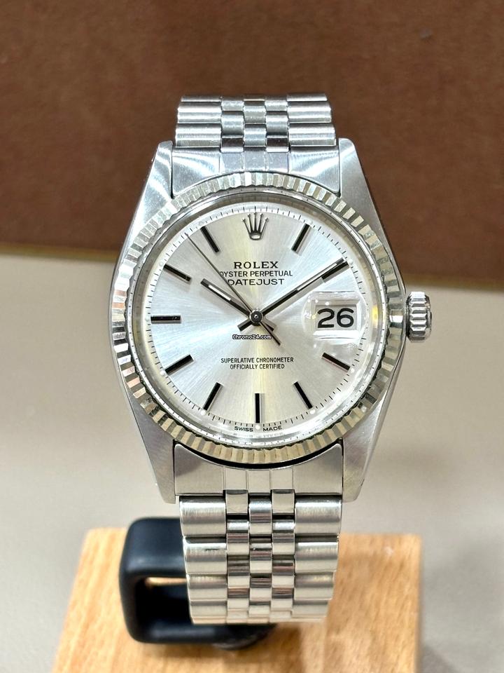 Rolex | Datejust | 1601 | Steel | 36 mm | Steel | Silver | Automatic