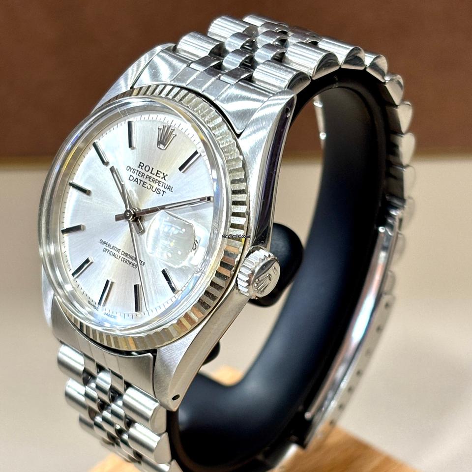 Rolex | Datejust | 1601 | Steel | 36 mm | Steel | Silver | Automatic