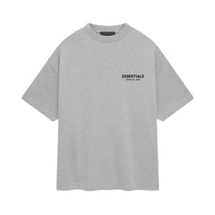 Essentials Fear Of God Essentials Jersey Crewneck T-Shirt Light Heather Gray
