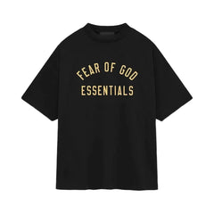 Essentials Fear Of God Essentials Jersey Crewneck T-Shirt Black