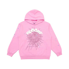 SP5DER Og Web Hoodie Pink
