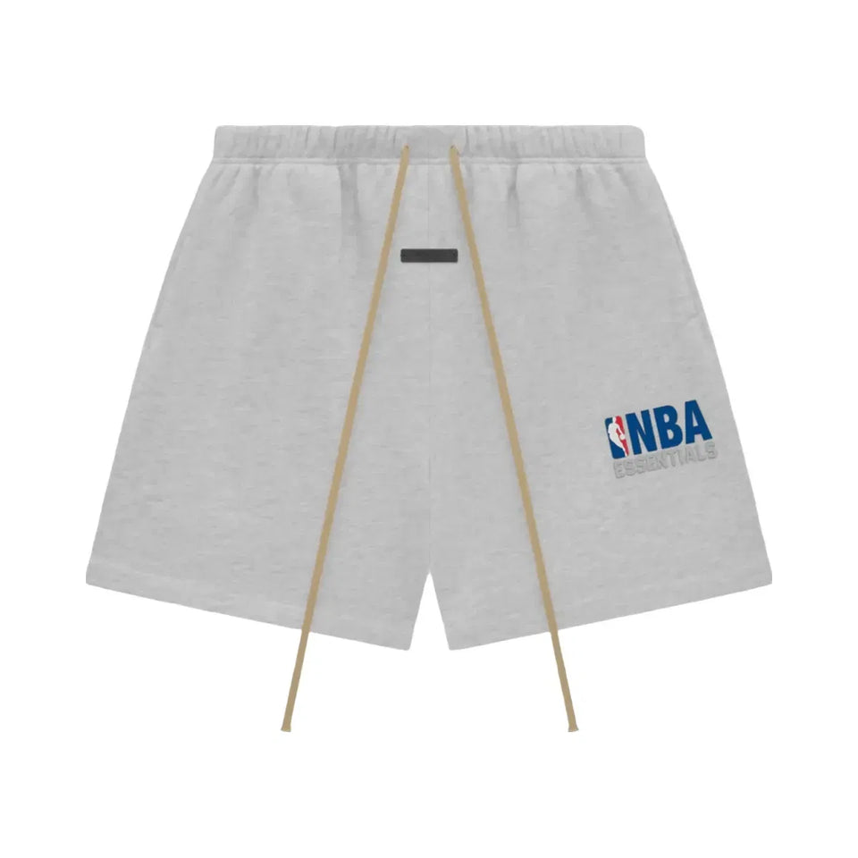 Essentials Fear Of God Heather Gray Nba X Essentials Sweatshorts