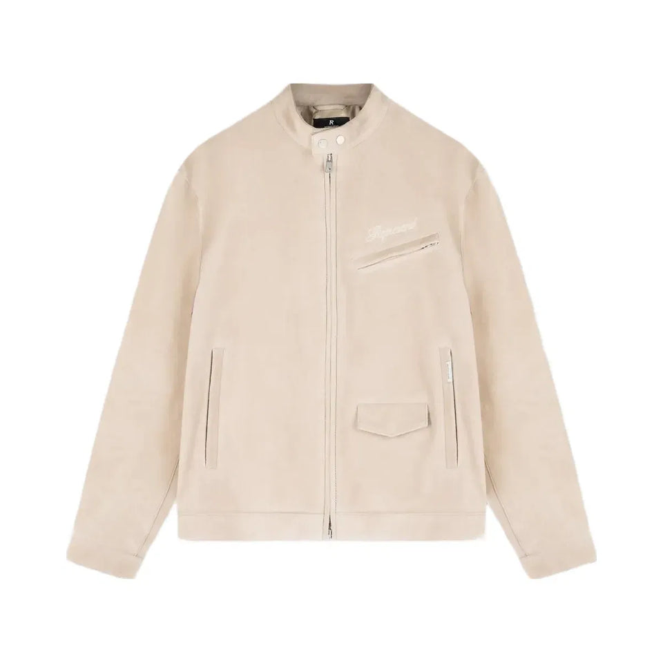 Represent Overdrive Suede Jacket Beige