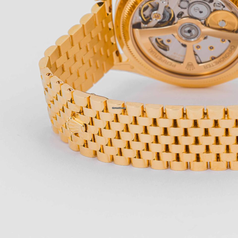 Rolex | 1908 | 52508 | Yellow gold | 39 mm | Yellow gold | White | Automatic
