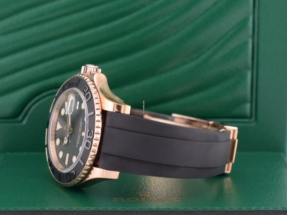Rolex | Yacht-Master | 116655 | Rose gold | 40 mm | Black | Automatic