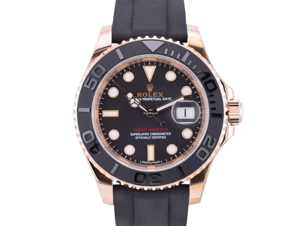 Rolex | Yacht-Master | 116655 | Rose gold | 40 mm | Black | Automatic