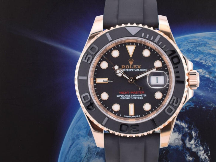 Rolex | Yacht-Master | 116655 | Rose gold | 40 mm | Black | Automatic