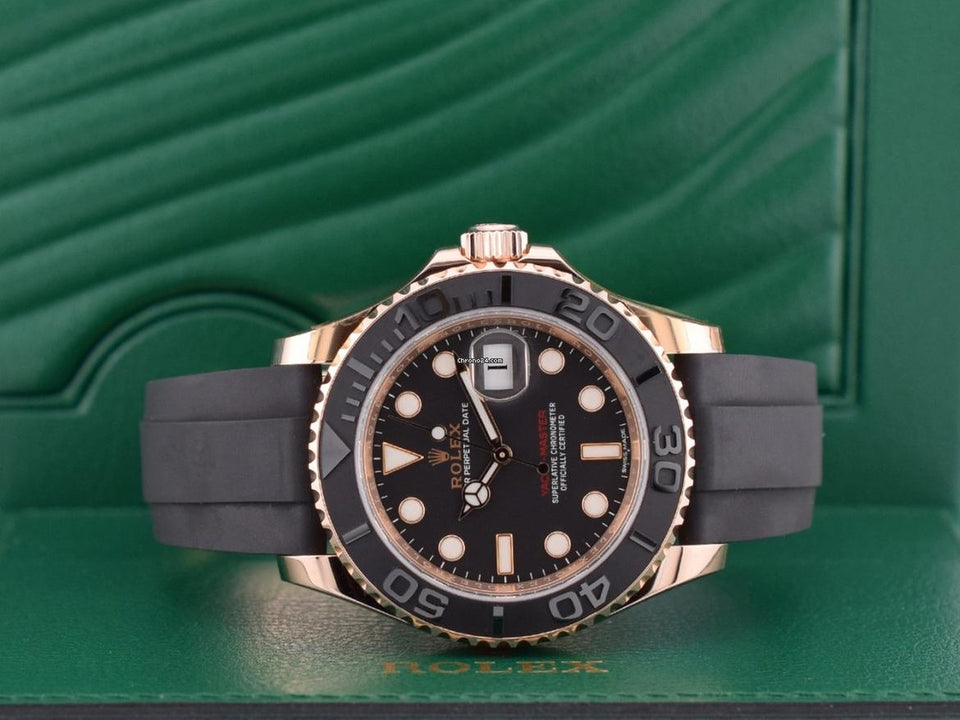 Rolex | Yacht-Master | 116655 | Rose gold | 40 mm | Black | Automatic