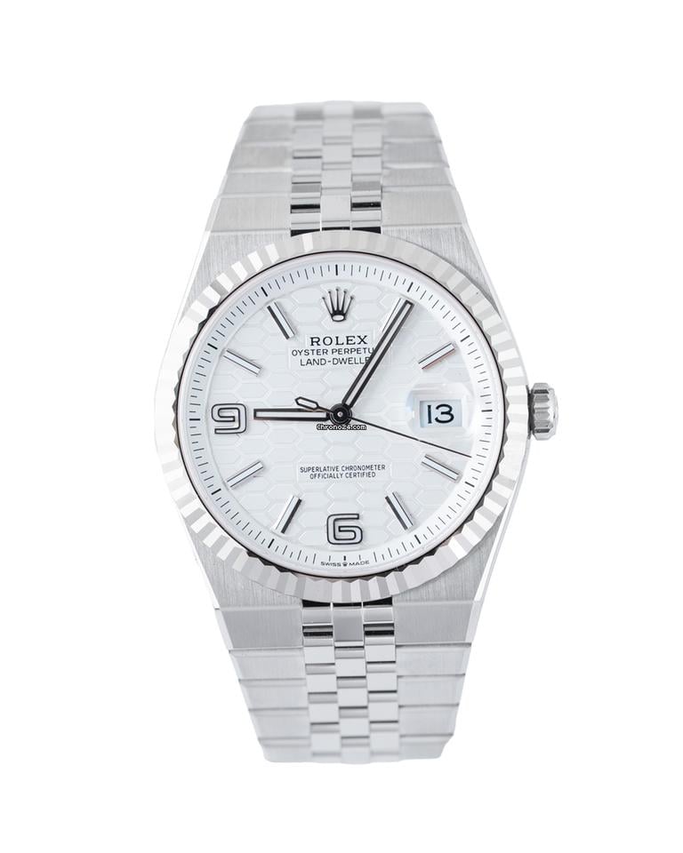 Rolex | Land-Dweller | 127334 | Steel | 40 mm | White | Automatic