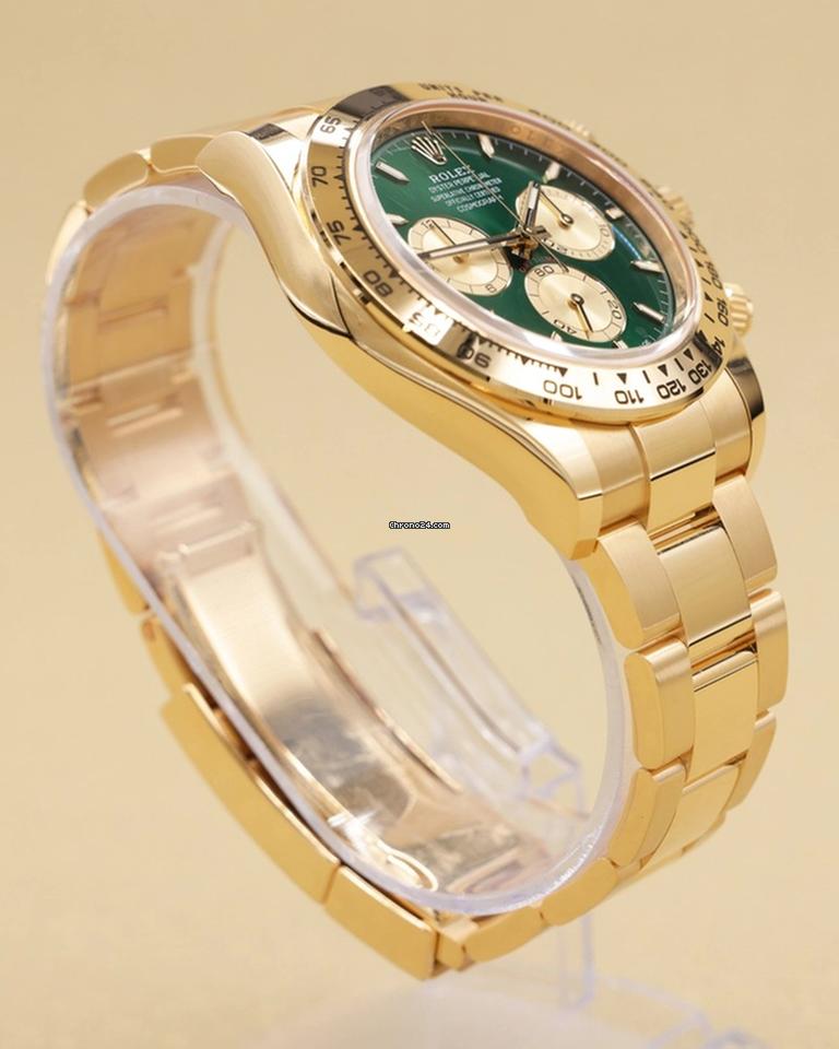 Rolex Daytona2026 Bright Green and Golden Dial on Oyster 126508