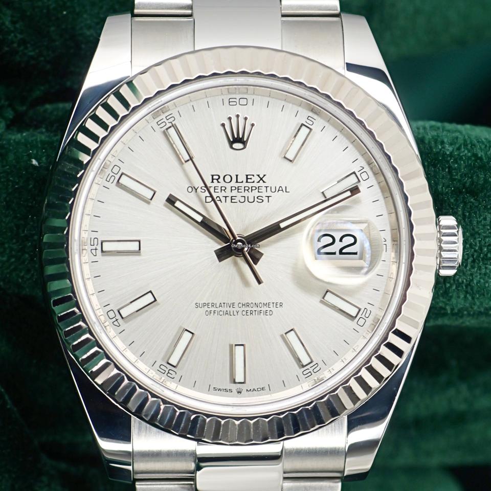 Rolex | Datejust | 126334 | Steel | 41 mm | Steel | Silver | Automatic