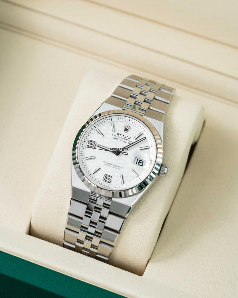 Rolex | Land-Dweller | 127234 | Steel | 36 mm | White | Automatic