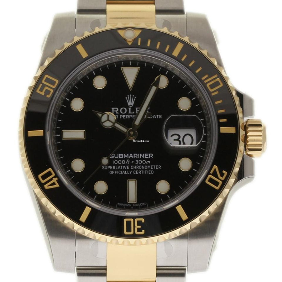 Rolex | Submariner | 116613 | Steel | 40 mm | Gold/Steel | Black | Automatic