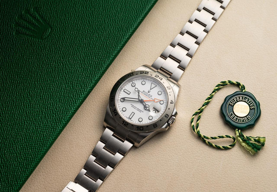 Rolex | Explorer II | 216570 | Steel | 42 mm | Steel | White | Automatic